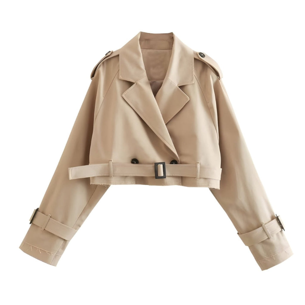 Trench-coat kaki