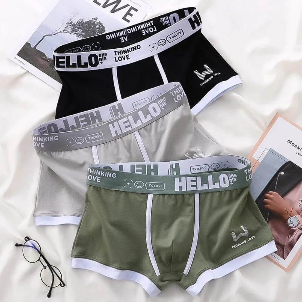 Boxers homme confortables – lot de 4 pour un usage quotidien