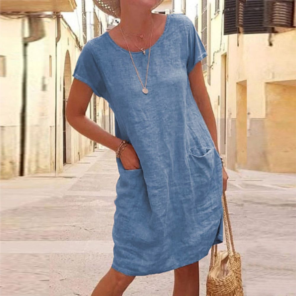 Robe légère d'été pour femme – style fluide