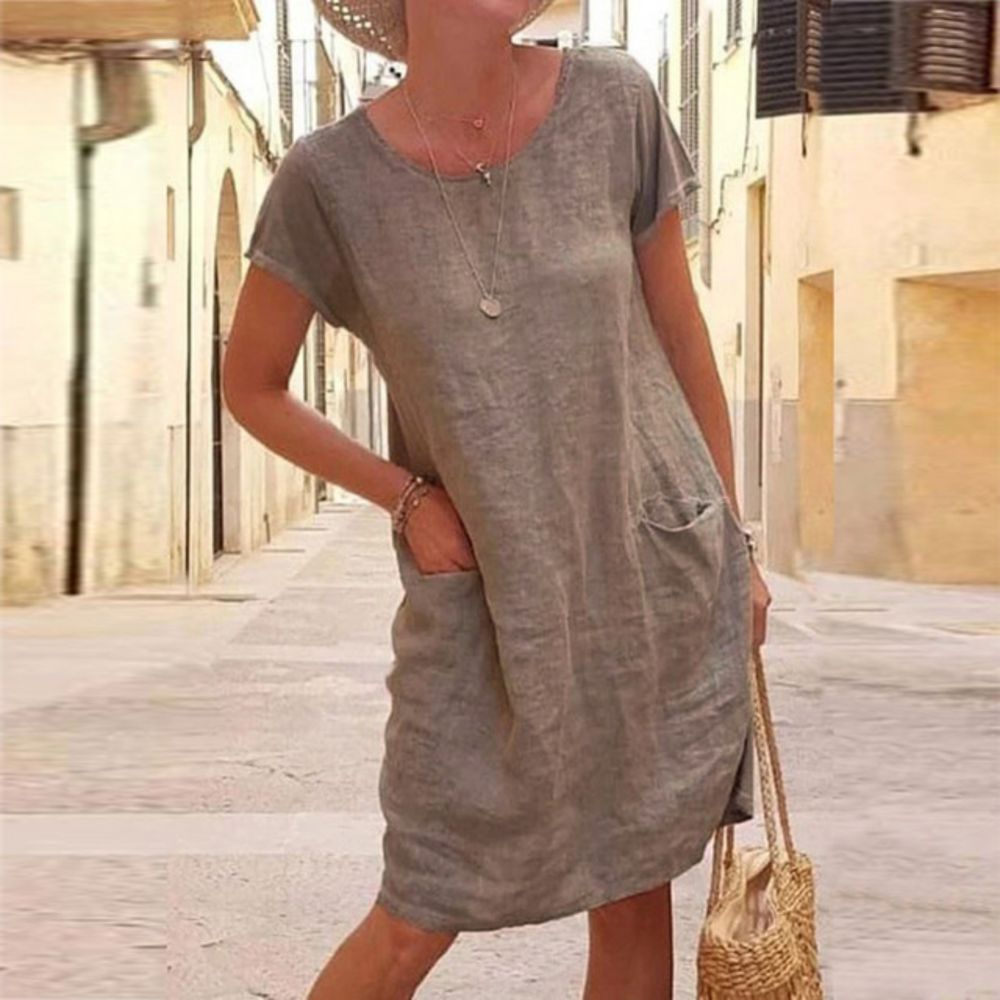 Robe légère d'été pour femme – style fluide