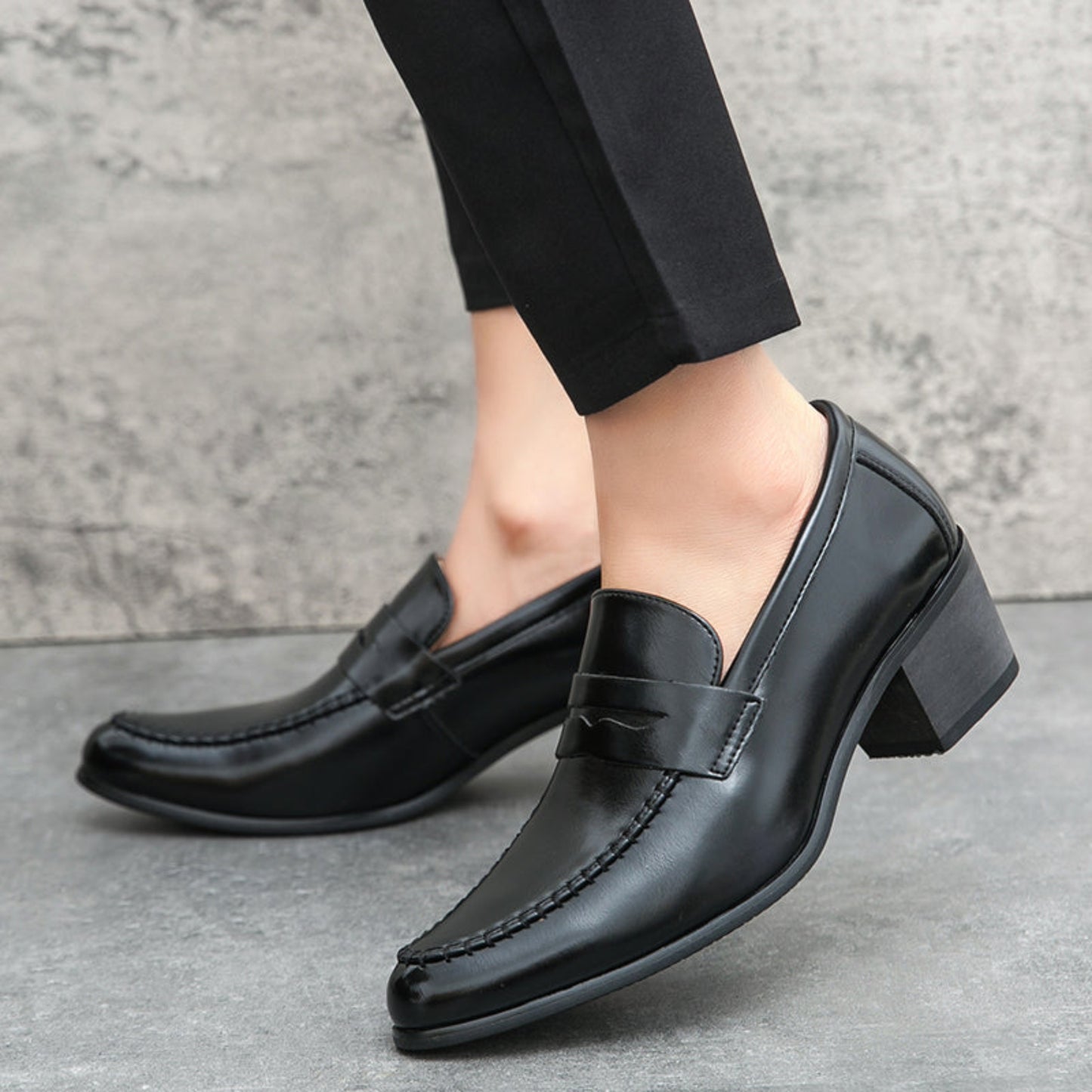Mocassins homme à enfiler – semelle stable et design classique