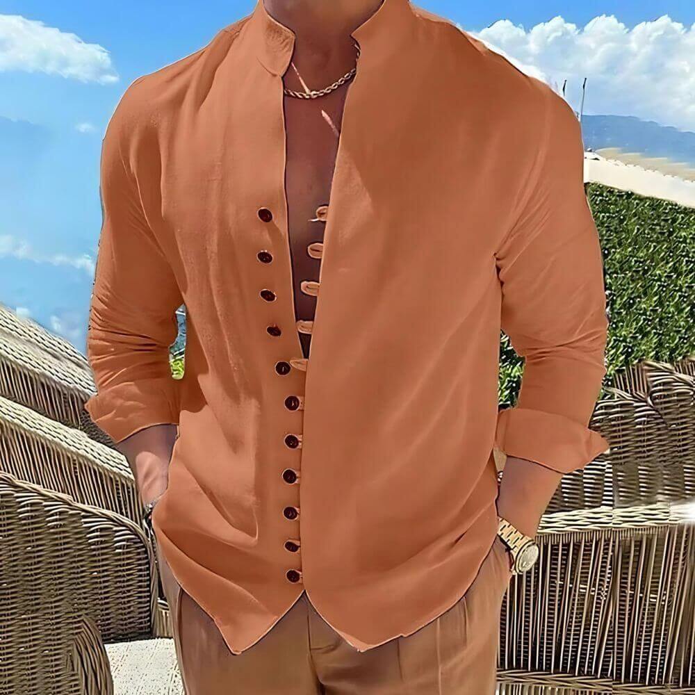 Chemise homme élégante et décontractée – idéale au quotidien et en soirée