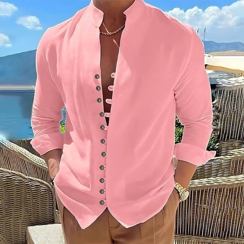Chemise homme élégante et décontractée – idéale au quotidien et en soirée