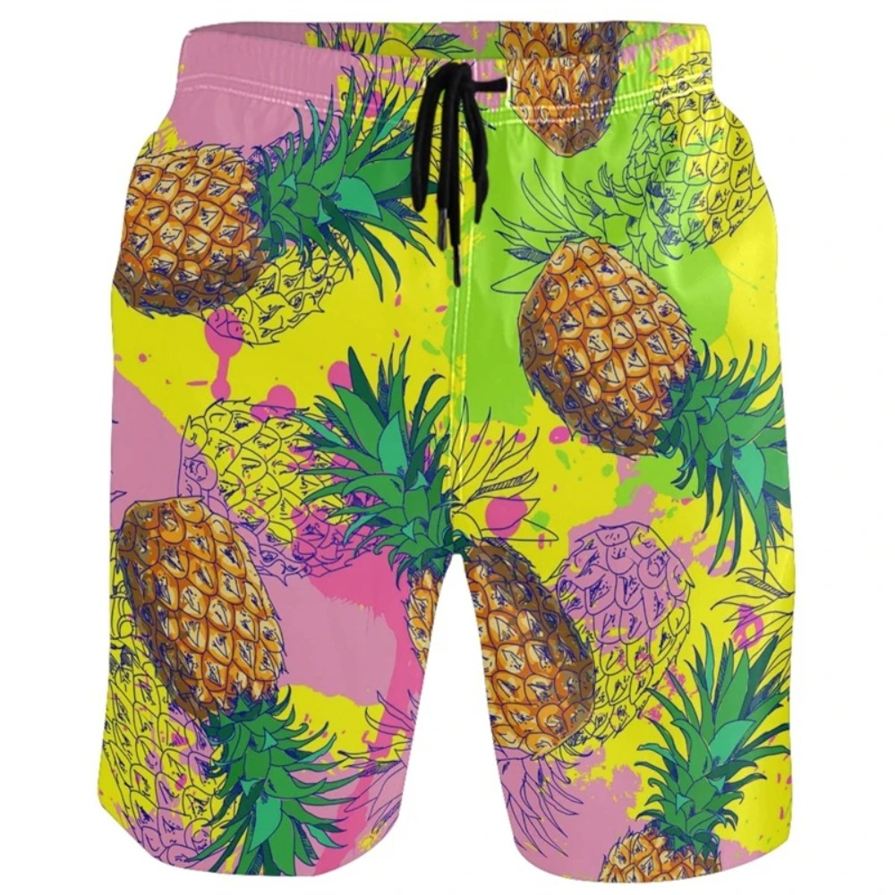 Short de bain homme séchage rapide – style actif et look d'été