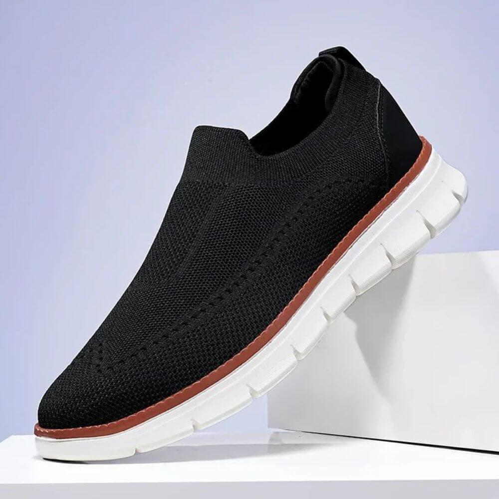 Sneakers Femme Légeres à Enfiler Maille Aérée Quotidien
