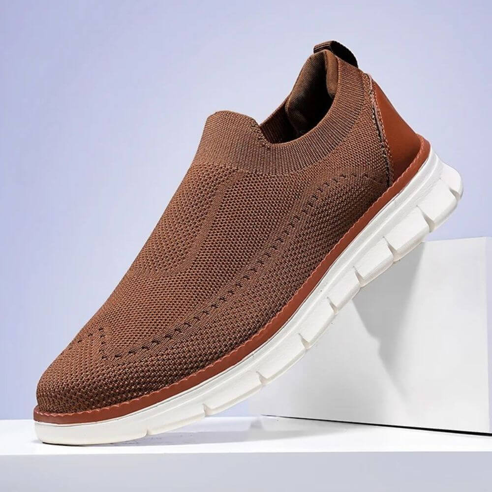 Sneakers Femme Légeres à Enfiler Maille Aérée Quotidien