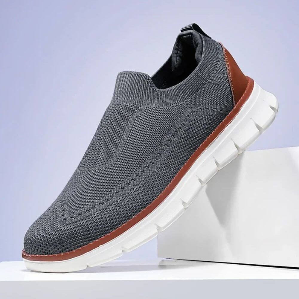 Sneakers Femme Légeres à Enfiler Maille Aérée Quotidien