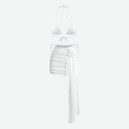 Ensemble bikini 3 pièces femme – look estival chic