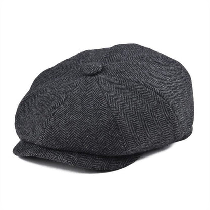Casquette plate homme style rétro – Vintage