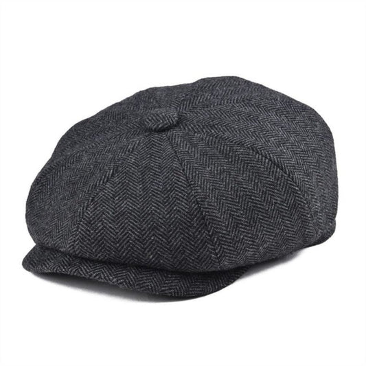 Casquette plate homme style rétro – Vintage