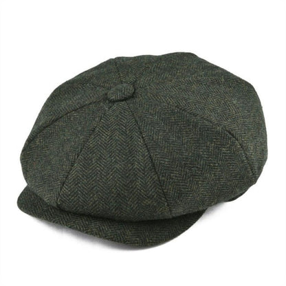 Casquette plate homme style rétro – Vintage