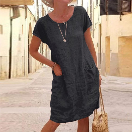 Robe légère d'été pour femme – style fluide