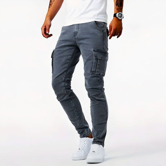 Jean cargo homme – style urbain et fonctionnalité au quotidien