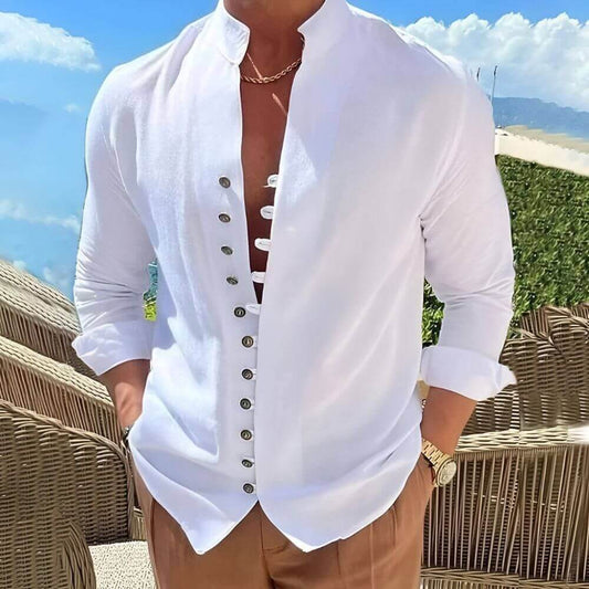 Chemise homme élégante et décontractée – idéale au quotidien et en soirée
