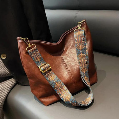 Sac à main vintage marron