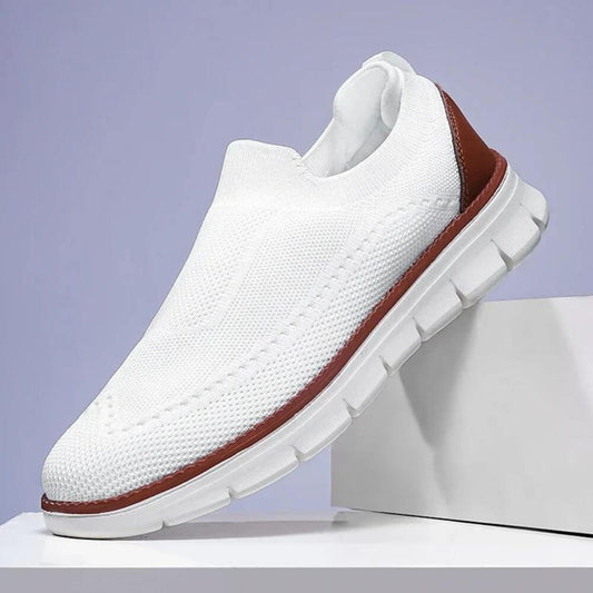 Sneakers Femme Légeres à Enfiler Maille Aérée Quotidien